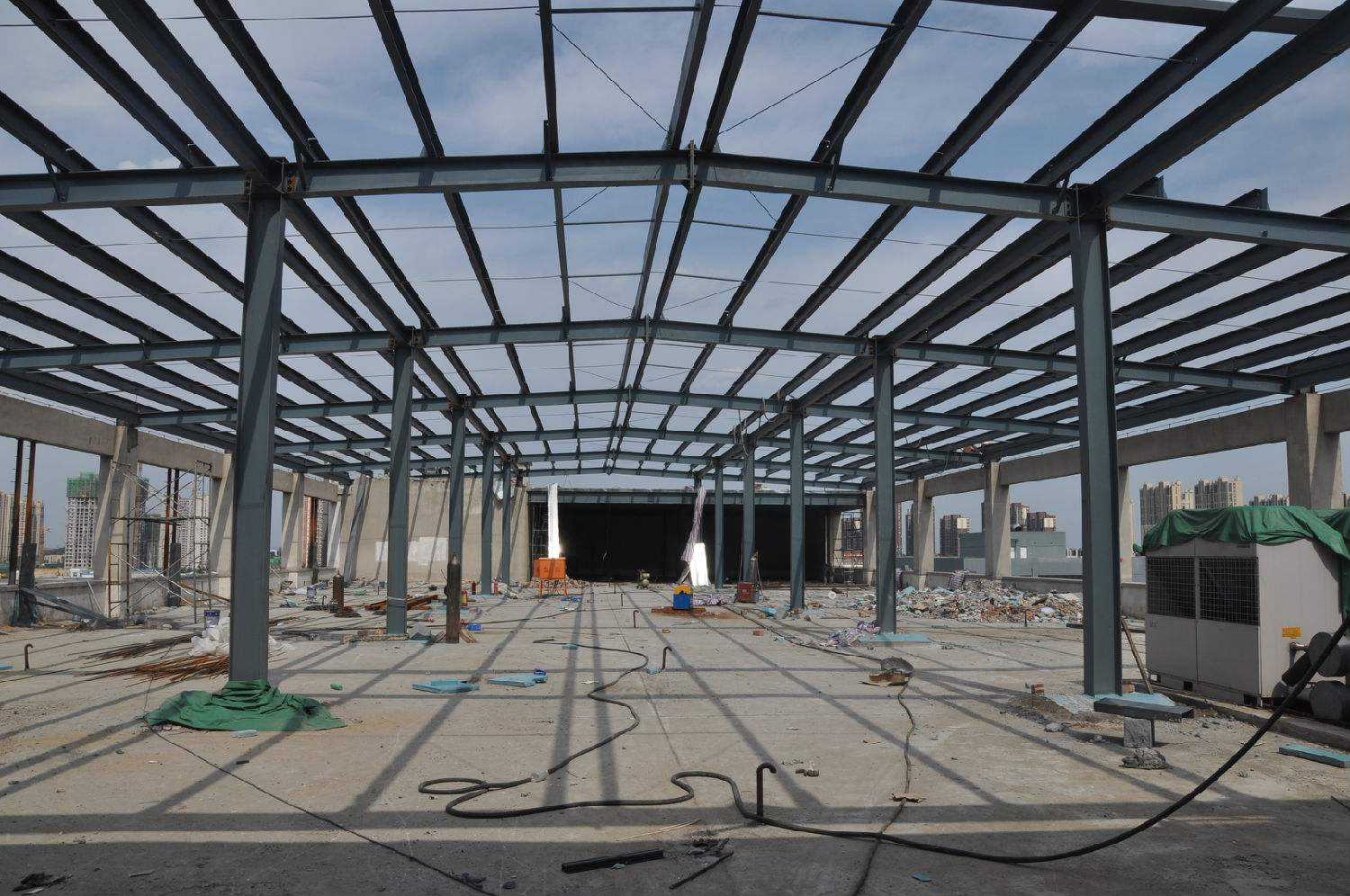 北京凯利恒2016年钢结构夹层工程施工案例解析